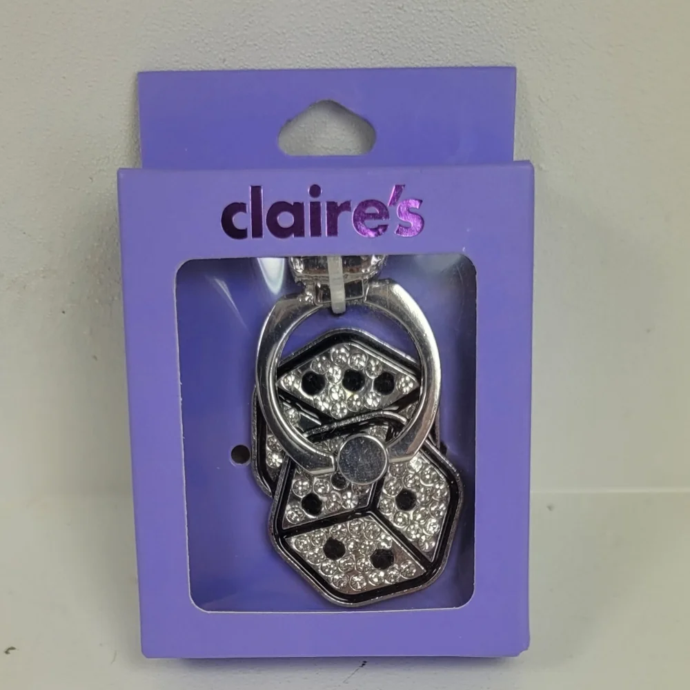Claire's Purple Phone Ring Holder